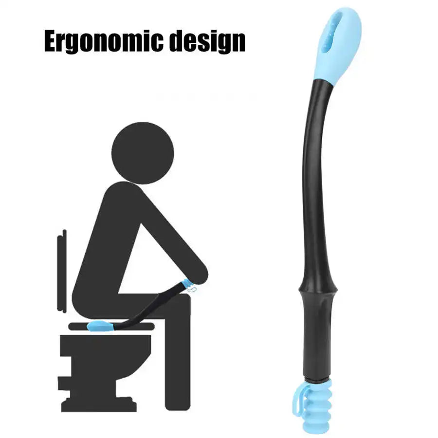 Mobiler Anti-Rutsch Toilettenpapierhalter – Selbstwischhilfe für Senioren, Menschen mit Behinderung und Eingeschränkter Beweglichkeit