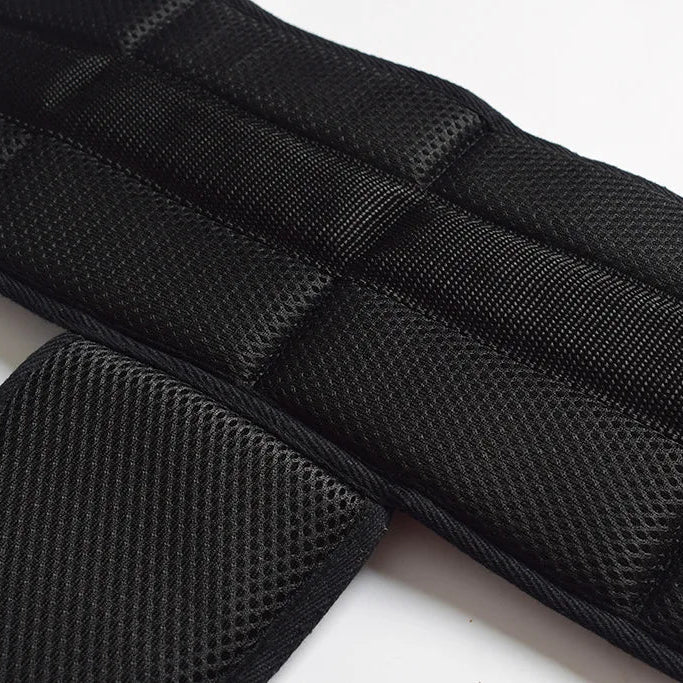 Rollstuhl-Sicherheitsgurt mit T-Polster – Atmungsaktiver Schutzgurt zur Sturzprävention und Fixierung von Patienten