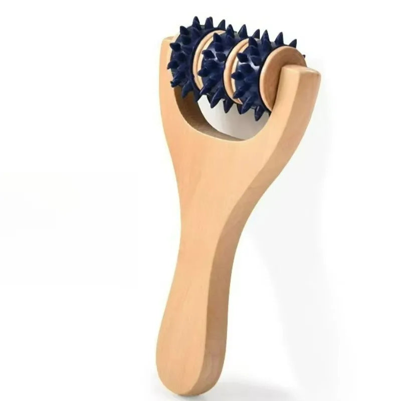 Roller-Design Massagebürste – Entspannungswerkzeug für Nacken, Schultern und Körper