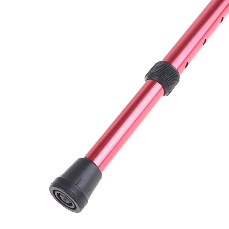 Verstellbarer Gehstock aus Aluminiumlegierung – 75–90cm Stabiler Anti-Rutsch Spazierstock für Senioren, Wandern und Alltag