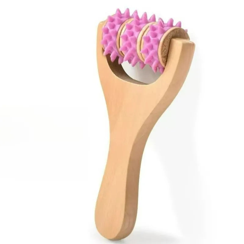 Roller-Design Massagebürste – Entspannungswerkzeug für Nacken, Schultern und Körper