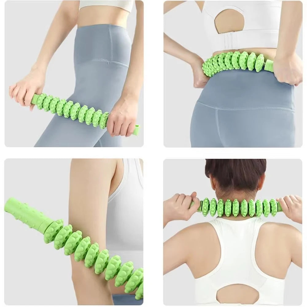 Flexibler Muskel Massage Roller Stick – Ganzkörper Wellness- und Erholungswerkzeug