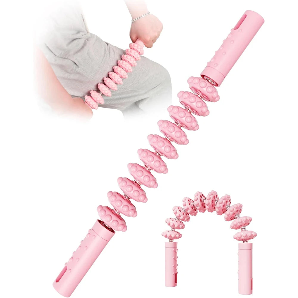 Flexibler Muskel Massage Roller Stick – Ganzkörper Wellness- und Erholungswerkzeug
