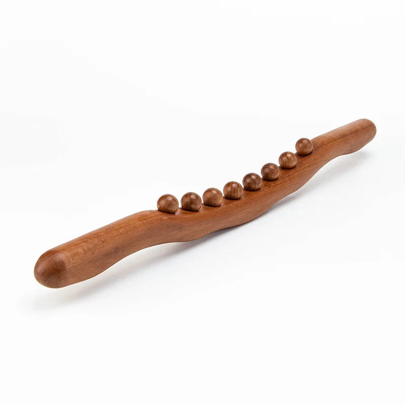 Buchenholz Massage Roller Stick – Rücken, Arme, Beine und Schultern - Entspannungs- und Massagetool