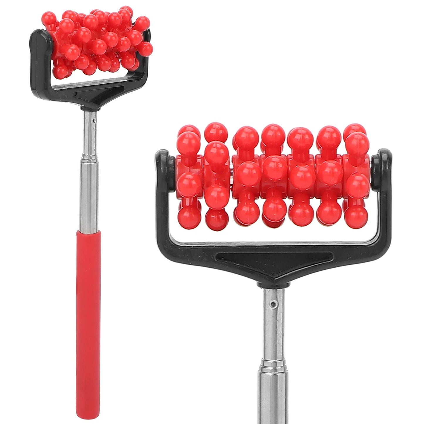 Verstellbarer Teleskop Massage Roller – Rücken- und Nacken Massage Stick