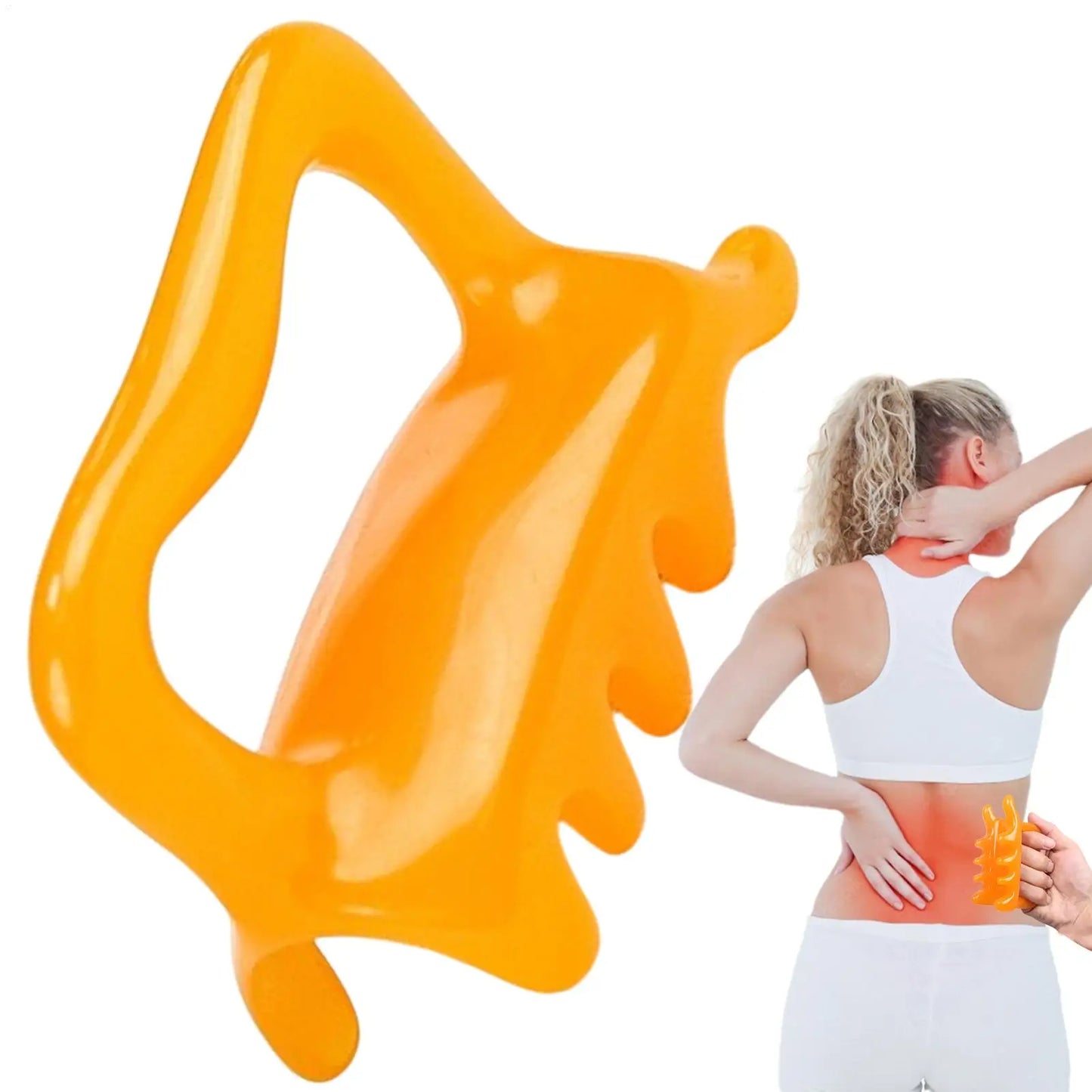 Doppelter Massagekamm – Massagewerkzeug für Nacken, Rücken und Körper