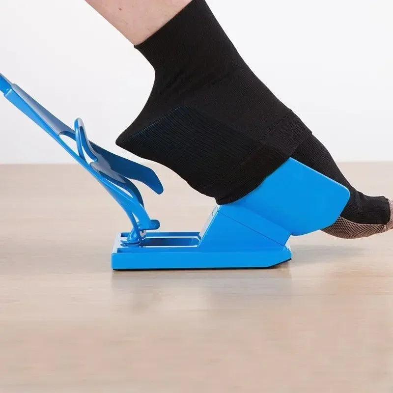 Flexible Sockenanziehhilfe – Tragbare Anziehhilfe mit Cradle-Design für Senioren und Verletzte
