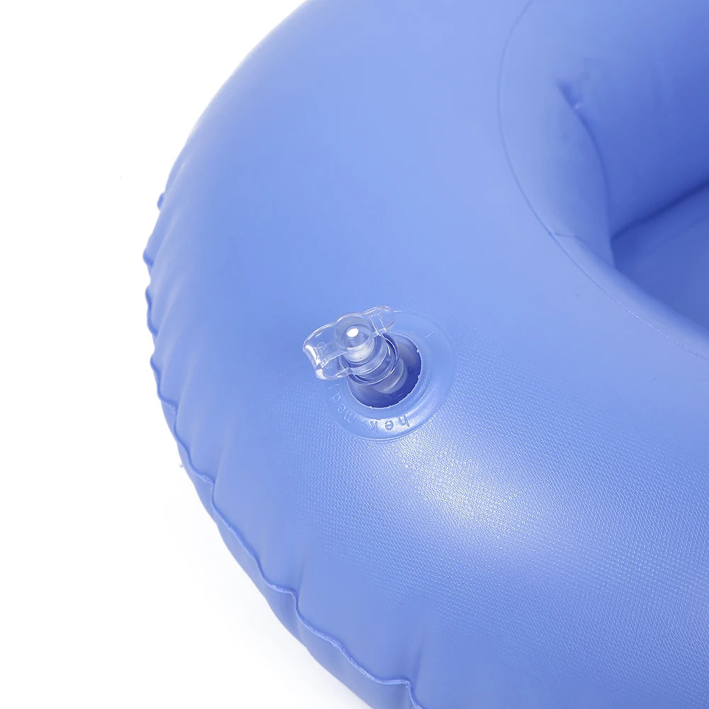 Aufblasbare Bettpfanne für Zuhause – Anti-Dekubitus Luftkissen-Toilettenhilfe für Senioren und Bettlägerige Patienten