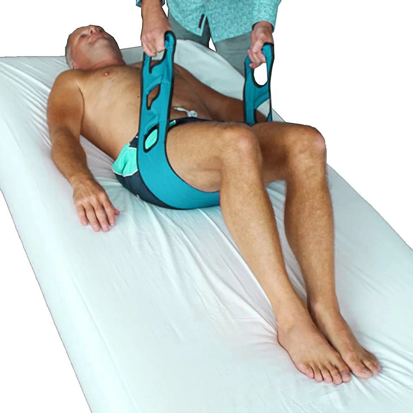 Bett-Transfer-Pflegeschlinge – Multifunktionale Hebehilfe für Senioren mit Gepolsterten Griffen