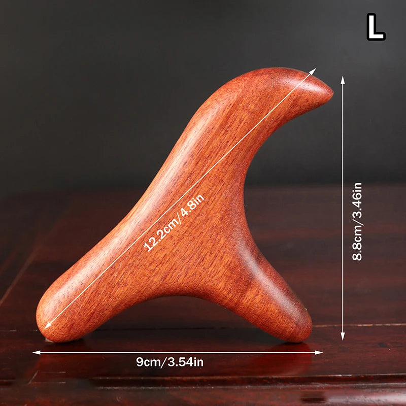 Sandelholz Massagewerkzeug – Triggerpunkt Massage Tool für Gesicht und Körper