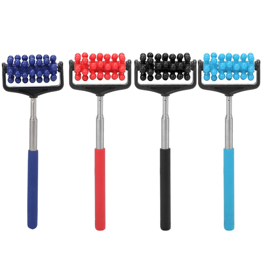 Verstellbarer Teleskop Massage Roller – Rücken- und Nacken Massage Stick