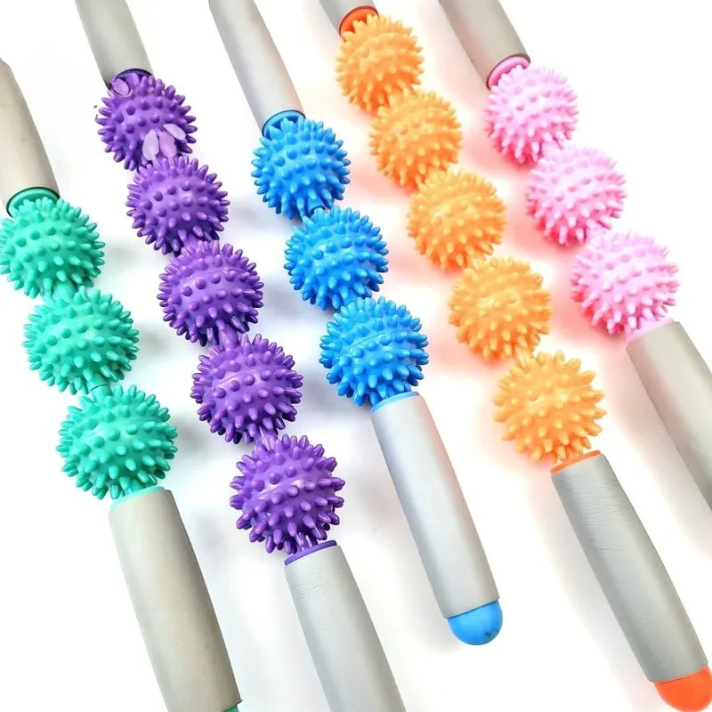 Massage Roller Stick – Mehrfachrollen Muskel- und Körpermassagewerkzeug